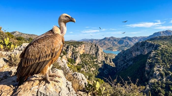 Vale Gieren in de Garganta Verde (El Buitre Leonado)